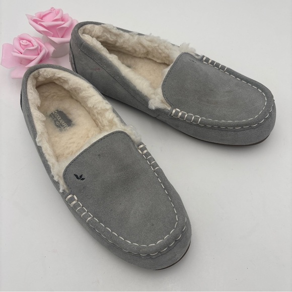 Koolaburra Shoes - Koolaburra Women's Moccasins in Soft Gray